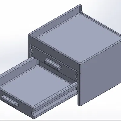 Giá đỡ ấm Fellow kèm 2 ngăn kéo