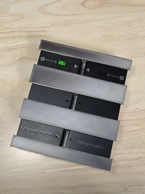 Khay 3D đựng 6 viên pin máy ảnh Sony NP-FZ100 gọn gàng - Image 2