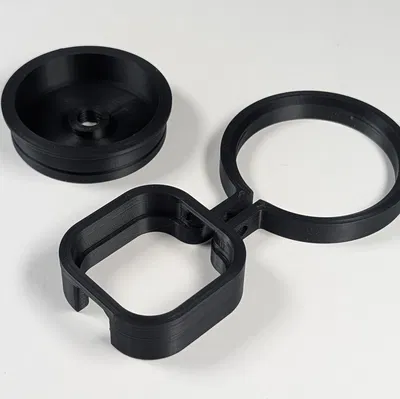 Cổng Drybox tích hợp giá đỡ ẩm kế cho hộp nhựa 4 lít