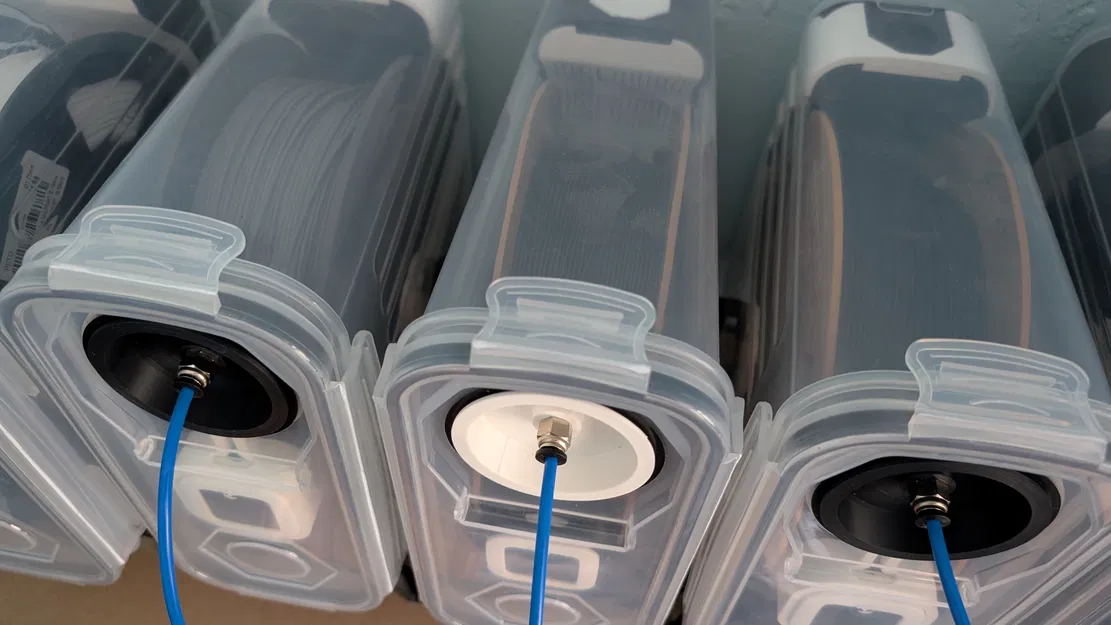 Cổng Drybox tích hợp giá đỡ ẩm kế cho hộp nhựa 4 lít - Image 11