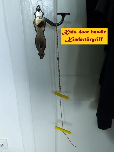 Tay nắm cửa cho bé / Kindertürgriff - Image 1