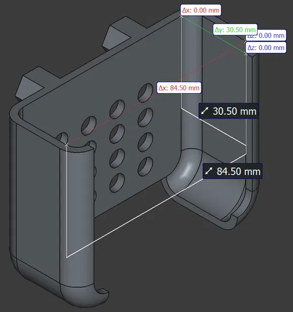 Ngàm treo Kaiweets 601s cho bảng HSW - In 3D gọn gàng - Image 1
