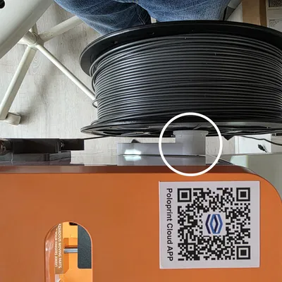 Giá đỡ cuộn nhựa 1Kg (bản cải tiến) cho Tina 2 / 2S