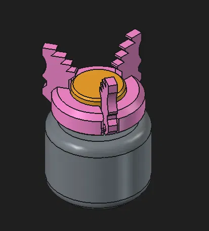 Triclaw painting handle - Tay cầm vẽ mô hình không cần support - Image 2