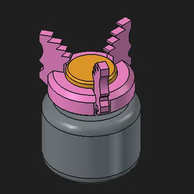 Triclaw painting handle - Tay cầm vẽ mô hình không cần support