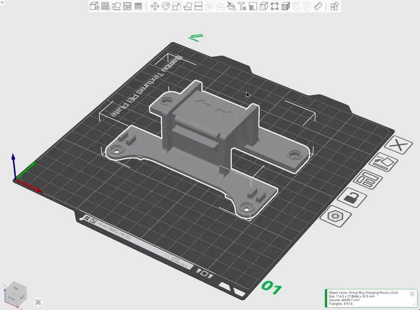 Giá đỡ sạc Virtual Boy cho Nintendo Switch (LCD & OLED) - Image 3