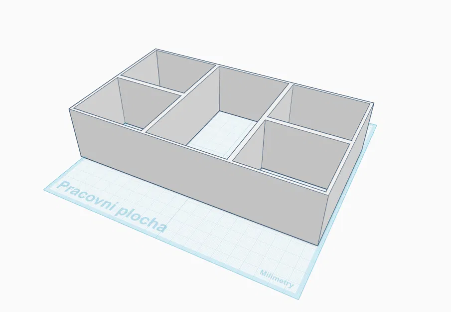 Khay chia ngăn 3D đa năng cho hộp giày và đồ dùng cá nhân - Image 1