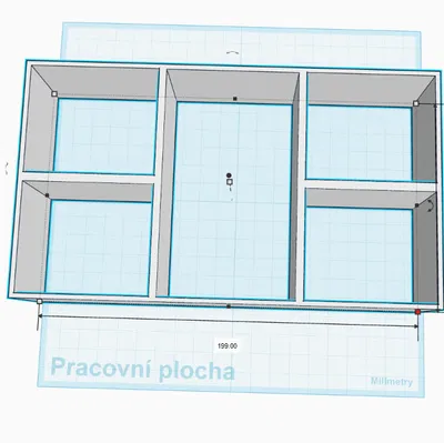 Khay chia ngăn 3D đa năng cho hộp giày và đồ dùng cá nhân