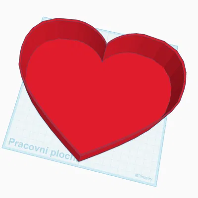 Hộp đựng quà trái tim (Heart box) đáng yêu cho dịp Valentine