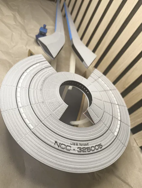 Mô hình tàu U.S.S. THANT (Lớp Friendship) - Kích thước lớn 60cm - Image 3