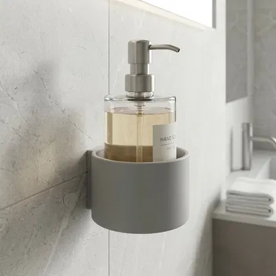 Giá đỡ chai xà phòng treo tường 3D - Tiết kiệm không gian nhà tắm