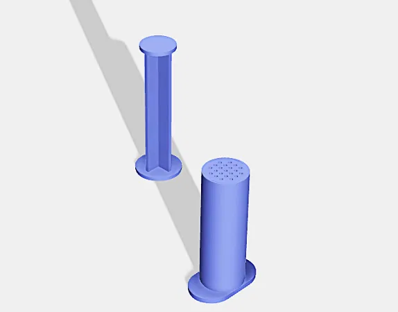 Bộ dụng cụ ép đất nặn tạo hình (Knetspritze) in 3D siêu vui nhộn - Image 3