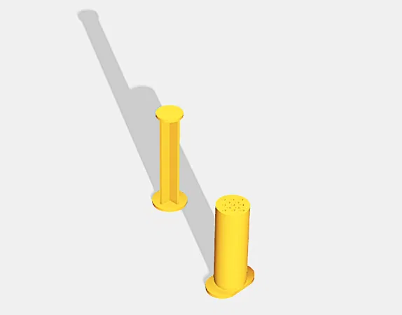 Bộ dụng cụ ép đất nặn tạo hình (Knetspritze) in 3D siêu vui nhộn - Image 6