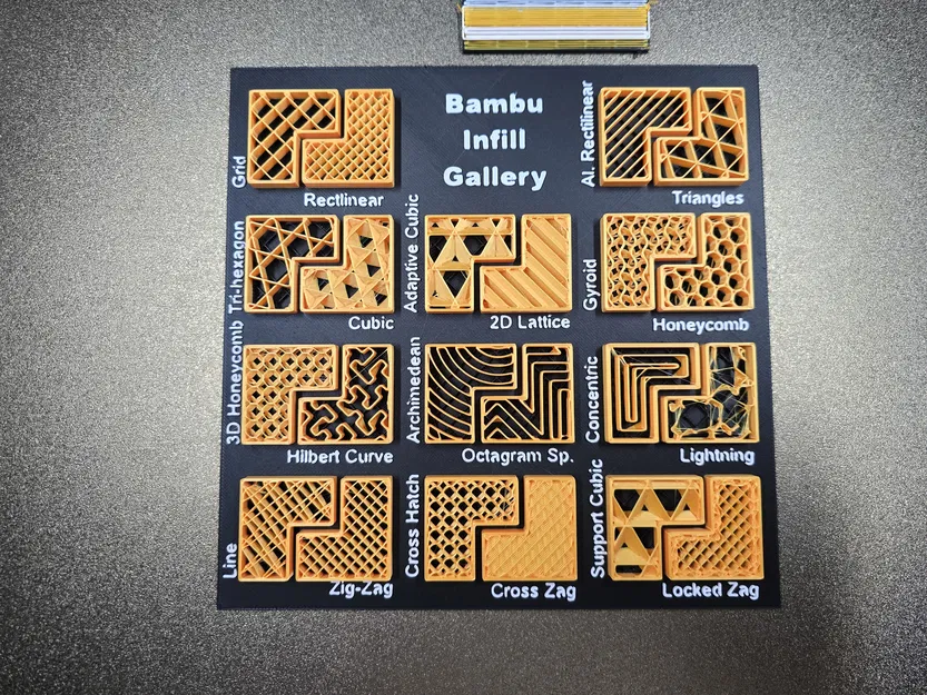Bảng mẫu thử nghiệm kiểu Infill trên BambuStudio - Image 3