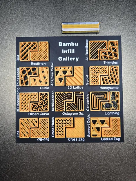 Bảng mẫu thử nghiệm kiểu Infill trên BambuStudio - Image 4