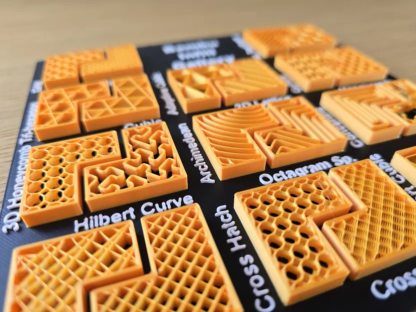 Bảng mẫu thử nghiệm kiểu Infill trên BambuStudio - Image 5