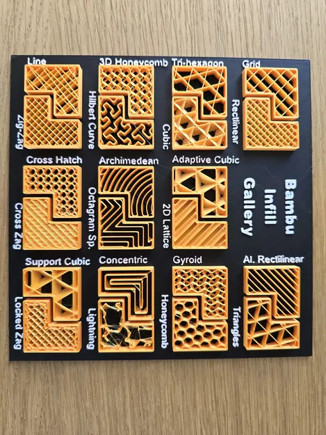 Bảng mẫu thử nghiệm kiểu Infill trên BambuStudio - Image 7