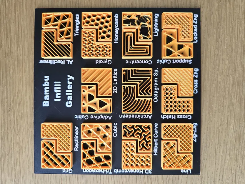 Bảng mẫu thử nghiệm kiểu Infill trên BambuStudio - Image 8