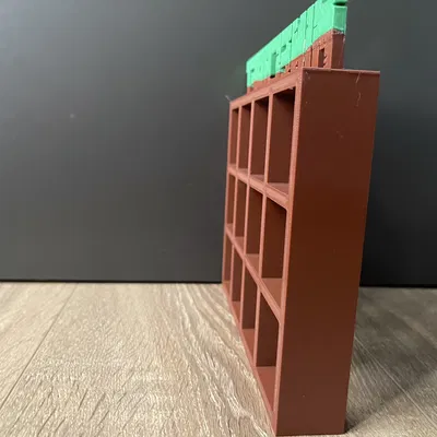 Kệ Trưng Bày Minecraft Kinder Joy Funko Pops (Thiết Kế Module In 3D)