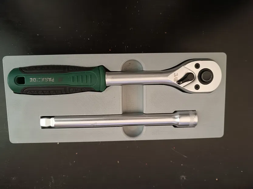 Khay Đựng Cần Siết Lực Parkside 3/8 inch Hệ Gridfinity Siêu Gọn - Image 1