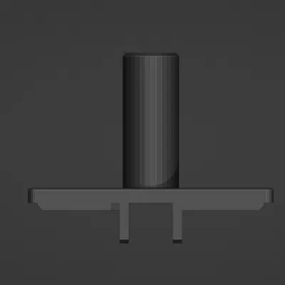 Nút nhấn thay thế cho máy hút mùi BEKO (tự in 3D)