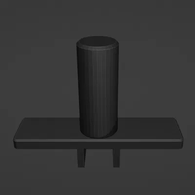 Nút nhấn thay thế cho máy hút mùi BEKO (tự in 3D)