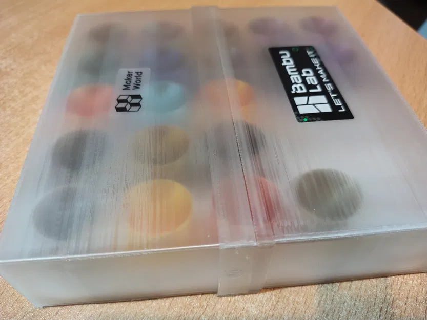 Khay và hộp đựng mẫu filament - Image 1