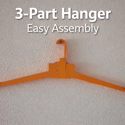 Móc treo quần áo với thiết kế "Dovetail Slots"