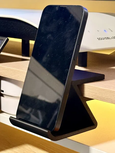 Giá đỡ điện thoại in 3D thông minh cho bàn làm việc hoặc giá màn hình - Image 2