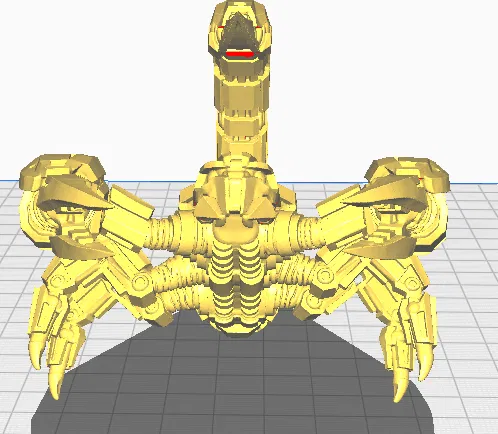 Mô hình bọ cạp cơ khí 3D độc đáo trang trí bàn làm việc - Image 1