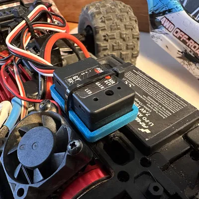 Đế gắn Gyro RX-7D cho xe RC Hyper Go - Phụ kiện in 3D hữu ích