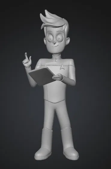 Mô hình 3D Boimler (Star Trek: Lower Decks) cực chi tiết - Image 1