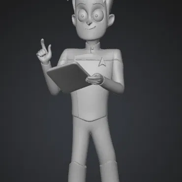 Mô hình 3D Boimler (Star Trek: Lower Decks) cực chi tiết