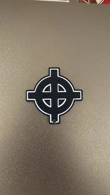 Mẫu in 3D Thánh giá Celtic (Croce Celtica Irlandese) tinh tế - Image 2