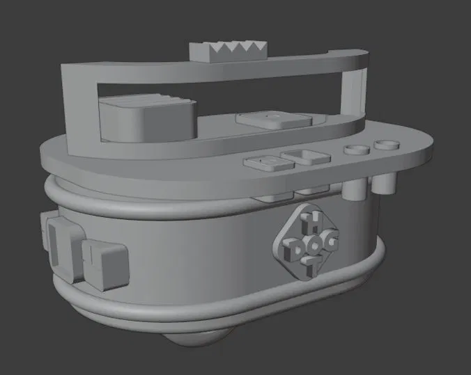 Mô hình xe bán Hot Dog cho sa bàn và đường đua slotcar - Image 2