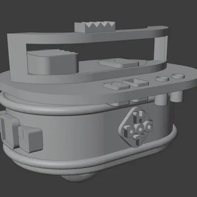 Mô hình xe bán Hot Dog cho sa bàn và đường đua slotcar