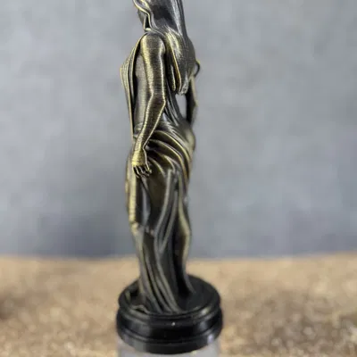 Ethereal Silk Goddess | Tượng Nghệ Thuật Art Deco Đẳng Cấp Bảo Tàng