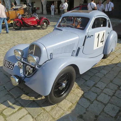 Mô hình in 3D xe cổ Aero 750 Sport Coupé 1934 tuyệt đẹp