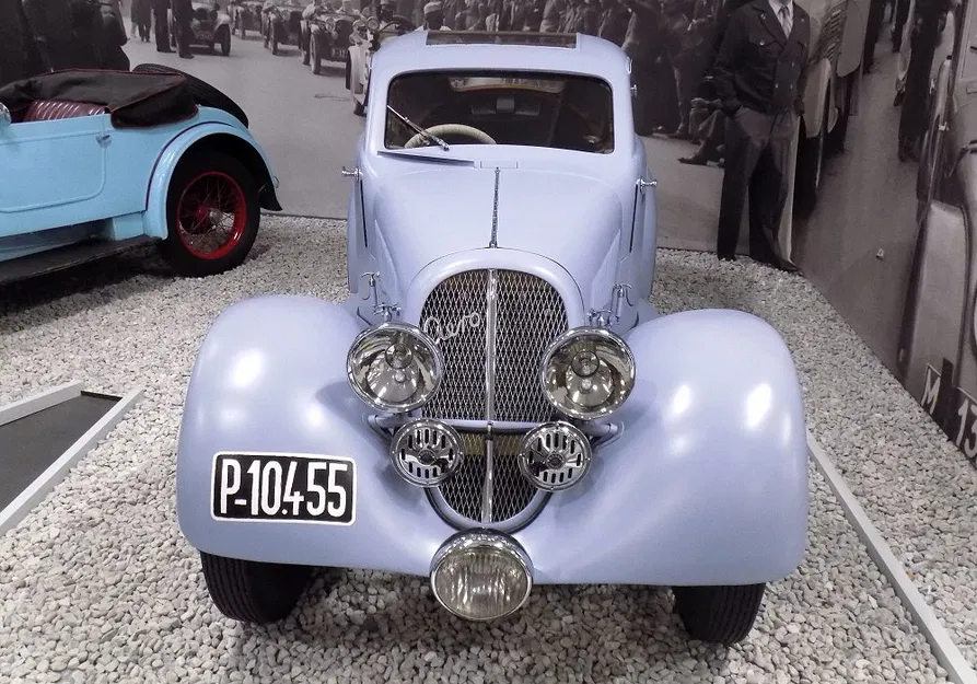 Mô hình in 3D xe cổ Aero 750 Sport Coupé 1934 tuyệt đẹp - Image 3