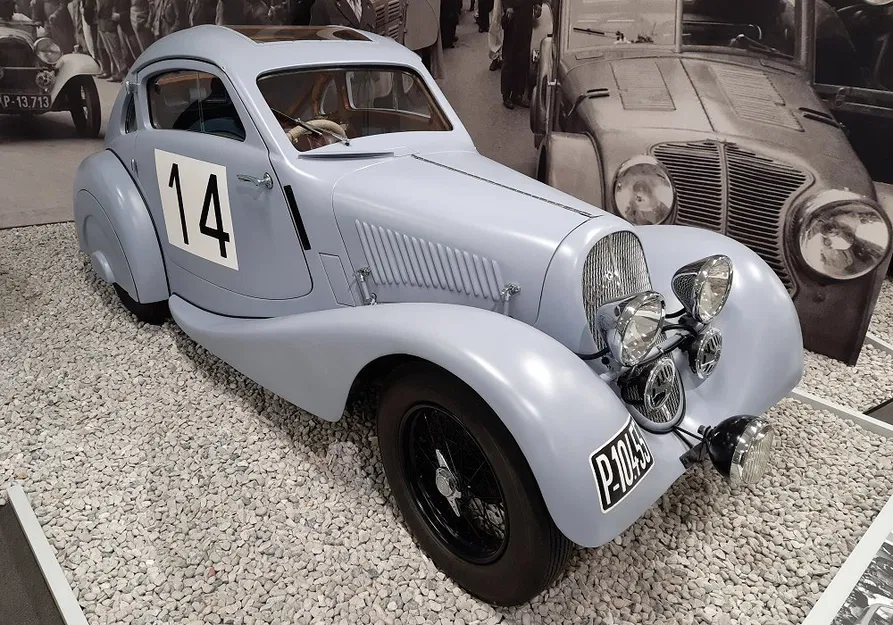 Mô hình in 3D xe cổ Aero 750 Sport Coupé 1934 tuyệt đẹp - Image 4