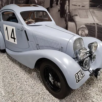 Mô hình in 3D xe cổ Aero 750 Sport Coupé 1934 tuyệt đẹp
