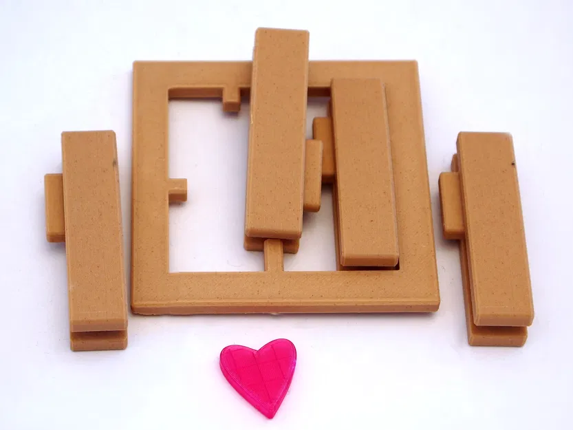 Slats - Mô hình câu đố lắp ghép từ bộ sưu tập No Problem Puzzles - Image 1