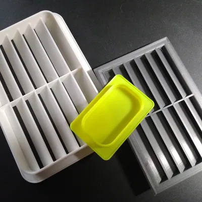 Nắp Thông Gió Hình Chữ Nhật - Parametric