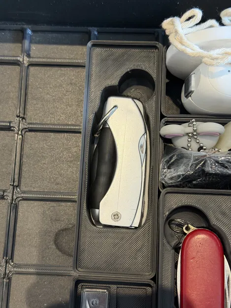 Khay Đựng Dao Xếp Hệ Gridfinity - In 3D Gọn Gàng Cho Ngăn Kéo - Image 1