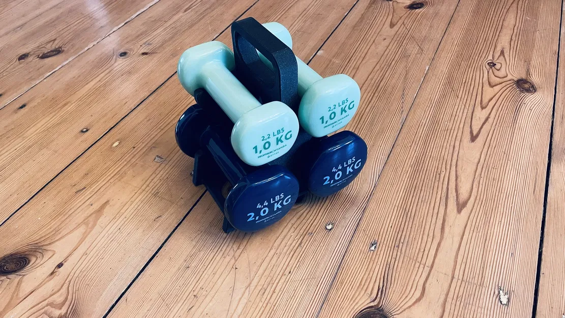 Giá đỡ cho tạ tay Decathlon 1 kg và 2 kg - Image 2