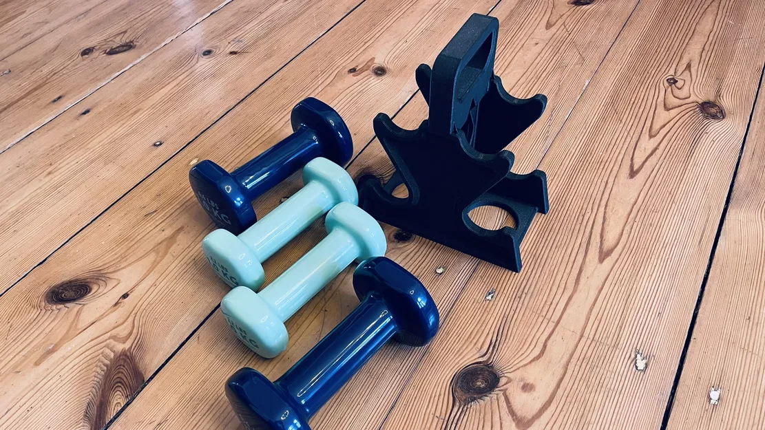 Giá đỡ cho tạ tay Decathlon 1 kg và 2 kg - Image 3