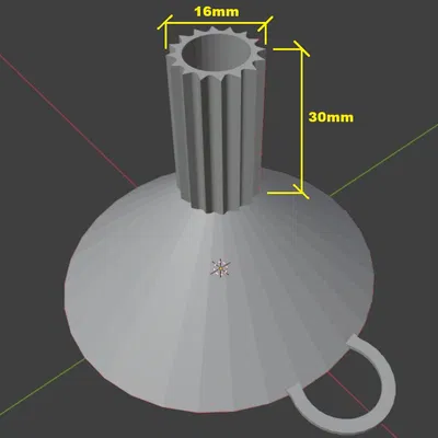 Phễu châm dầu máy cưa xích (có lỗ thông hơi)