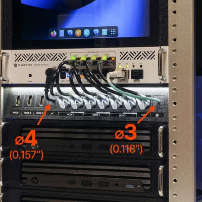 Keystone Insert Passthrough (Nhiều kích thước)