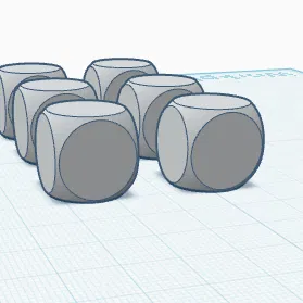 Mô hình xúc xắc 3D (Dice) tiện lợi cho board game