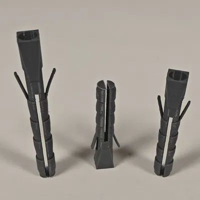 Tắc kê nhựa chịu lực (10mm) | Dùng cho vít M6-M8